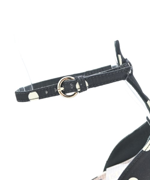 RED VALENTINO（ヴァレンティノレッド）サンダル 黒 サイズ:EU37(23.5cm位) レディース/2200640489090