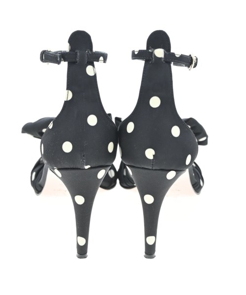 RED VALENTINO（ヴァレンティノレッド）サンダル 黒 サイズ:EU37(23.5cm位) レディース/2200640489090