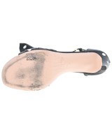 RED VALENTINO（ヴァレンティノレッド）サンダル 黒 サイズ:EU37(23.5cm位) レディース/2200640489090