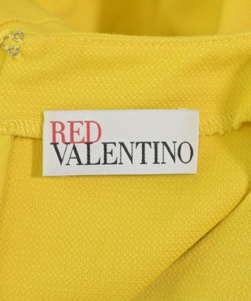 RED VALENTINO（ヴァレンティノレッド）ワンピース 黄 サイズ:38(S位) レディース/2200640082055