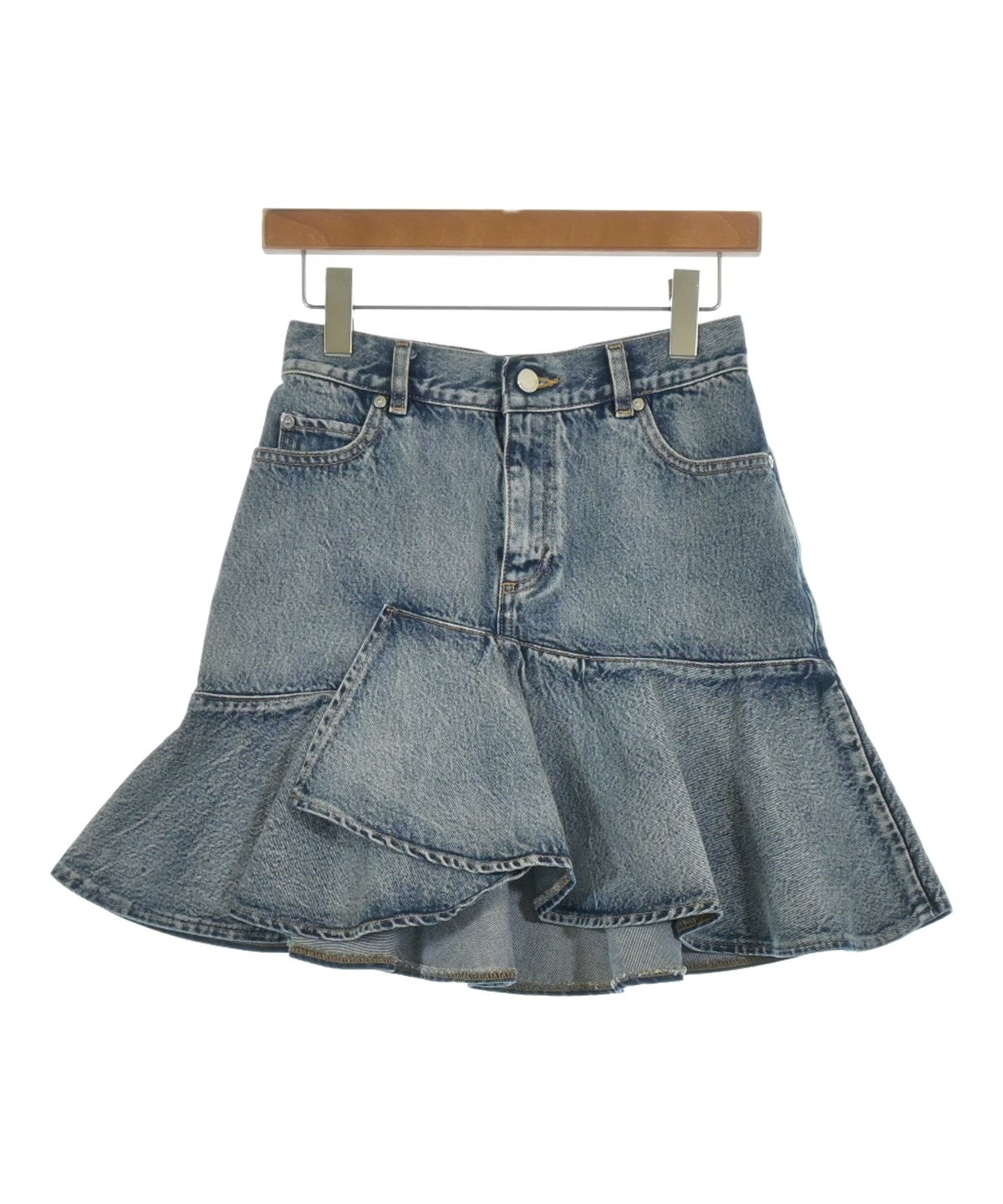RED VALENTINO（ヴァレンティノレッド）ひざ丈スカート 青