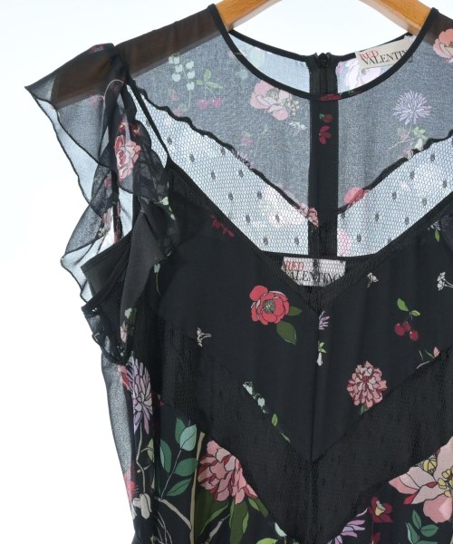 RED VALENTINO（ヴァレンティノレッド）ワンピース 黒 サイズ:36(XS位) レディース/2200610042287