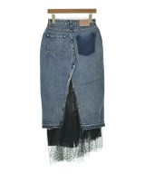 RED VALENTINO（ヴァレンティノレッド）ひざ丈スカート 青 サイズ:42(M位) レディース/2200629236059