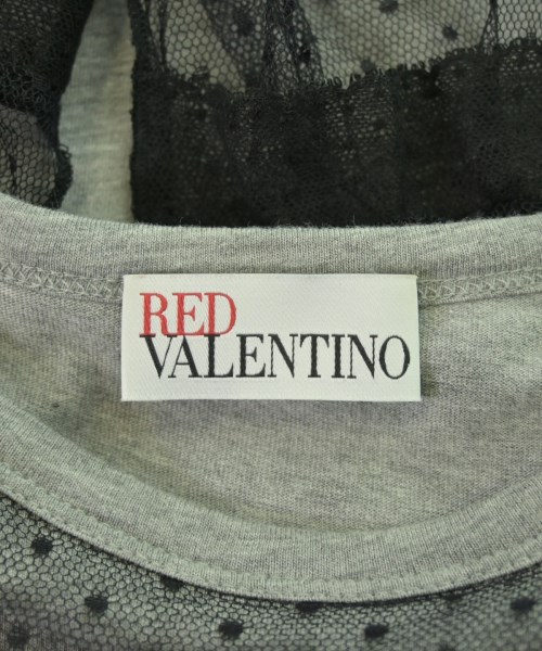 RED VALENTINO（ヴァレンティノレッド）Tシャツ・カットソー グレー サイズ:-(L位) レディース/2200631399056