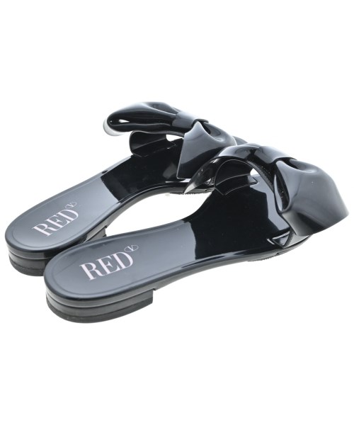 RED VALENTINO（ヴァレンティノレッド）サンダル 黒 サイズ:EU37(23.5cm位) レディース/2200632270033