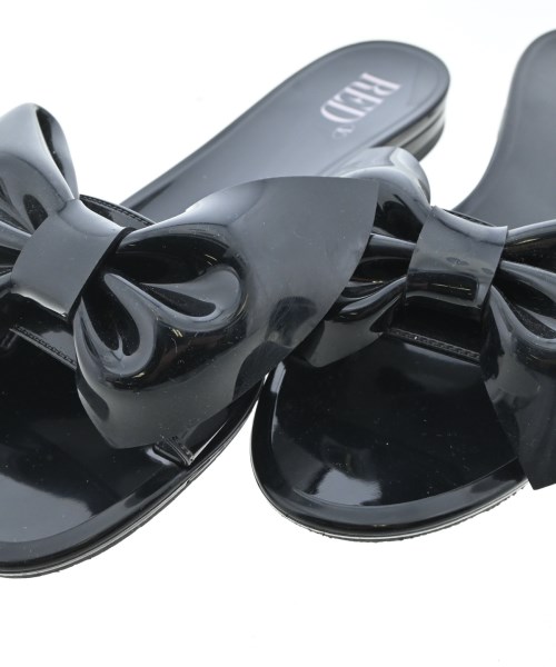 RED VALENTINO（ヴァレンティノレッド）サンダル 黒 サイズ:EU37(23.5cm位) レディース/2200632270033