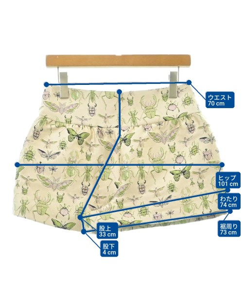 RED VALENTINO（ヴァレンティノレッド）ショートパンツ ベージュ サイズ:40(M位) レディース/2200606697040