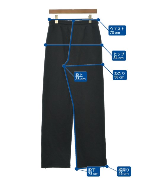 RED VALENTINO（ヴァレンティノレッド）スウェットパンツ 黒 サイズ:S レディース/2200616682210