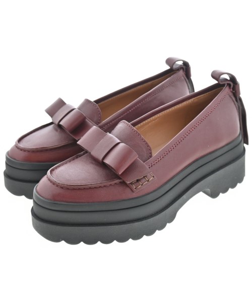 RED VALENTINO(ヴァレンティノレッド)ドレスシューズ/ローファー 赤 サイズ:EU36(22.5cm位)/2200669266115