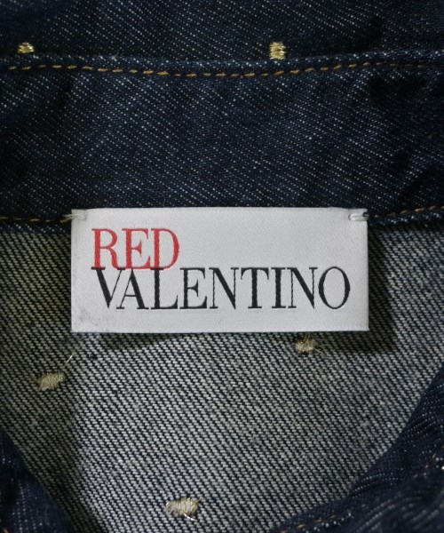 RED VALENTINO（ヴァレンティノレッド）シャツワンピース 紺 サイズ:36(XS位) レディース/2200672903106