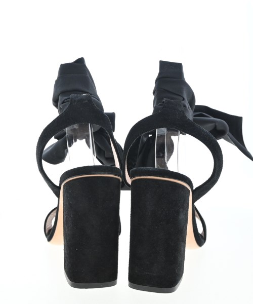 RED VALENTINO（ヴァレンティノレッド）サンダル 黒 サイズ:40.5(27cm位) レディース/2200660561035