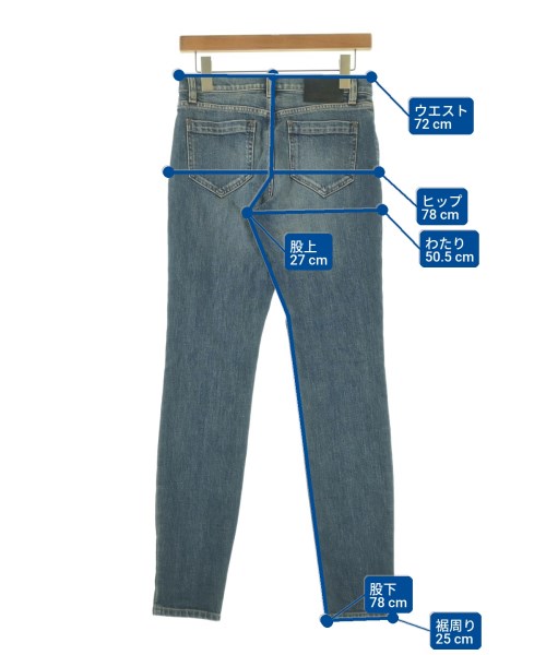 RED VALENTINO（ヴァレンティノレッド）デニムパンツ 紺 サイズ:27(M位) レディース/2200672046063