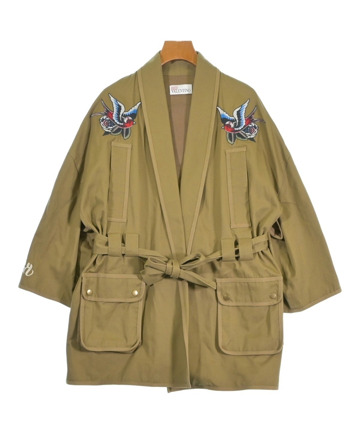 美品　RED VALENTINO ムートンベスト44 ベージュ系 レース RED VALENTINO（ヴァレンティノレッド）その他 ベージュ サイズ:S