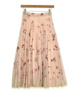 RED VALENTINO（ヴァレンティノレッド）ひざ丈スカート ピンク サイズ:40(M位) レディース/2200672911606