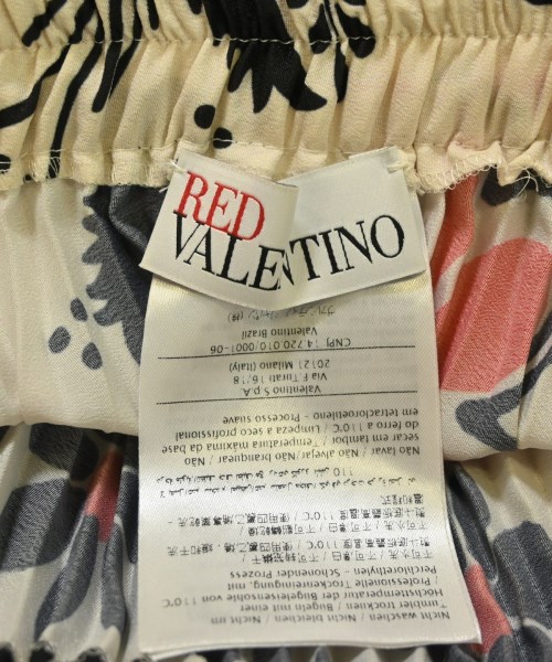 RED VALENTINO（ヴァレンティノレッド）ひざ丈スカート 白 サイズ:40(M位) レディース/2200672911644