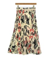 RED VALENTINO（ヴァレンティノレッド）ひざ丈スカート 白 サイズ:40(M位) レディース/2200672911644