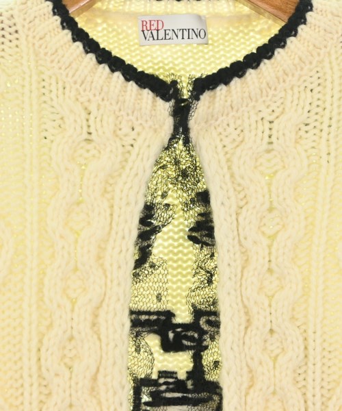 RED VALENTINO（ヴァレンティノレッド）カーディガン 白 サイズ:S レディース/2200680896094
