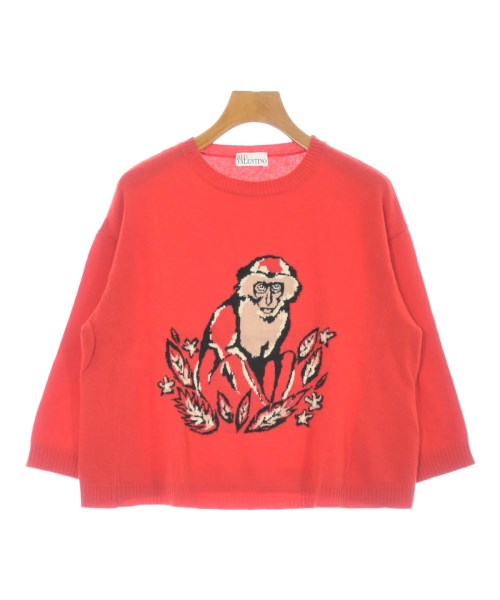 RED VALENTINO(ヴァレンティノレッド)ニット・セーター 赤 サイズ:S/2200681748255