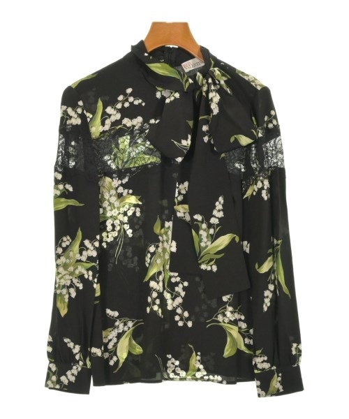 RED VALENTINO(ヴァレンティノレッド)カジュアルシャツ 黒 サイズ:38(S位)/2200700658558