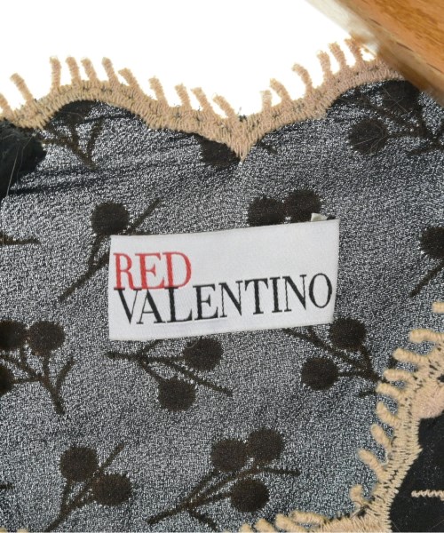 RED VALENTINO（ヴァレンティノレッド）ワンピース 黒 サイズ:44(XL位) レディース/2200657450021