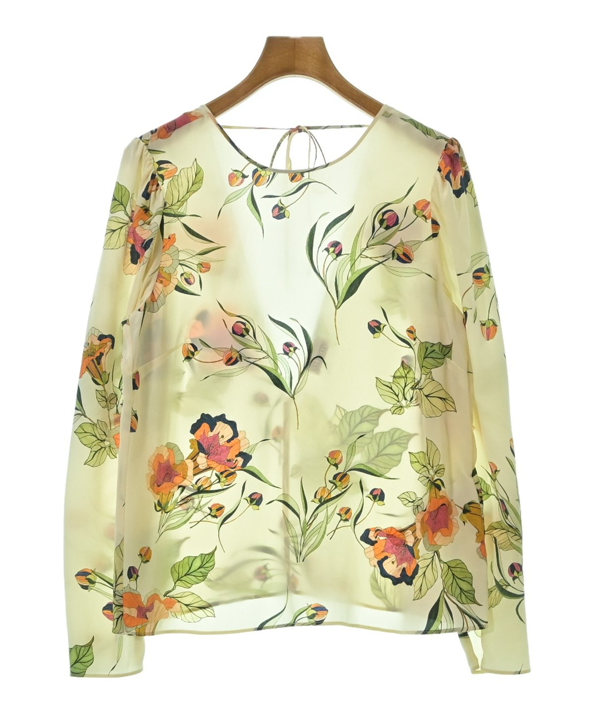 RED VALENTINO（ヴァレンティノレッド）ブラウス 黄 サイズ:42(M位