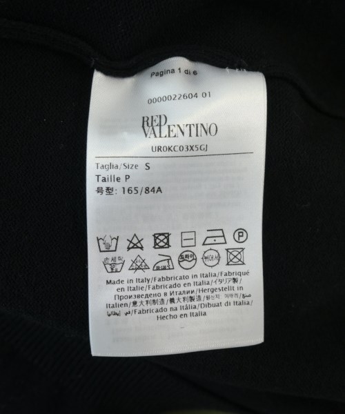 RED VALENTINO（ヴァレンティノレッド）ニット・セーター 黒 サイズ:S レディース/2200707696027