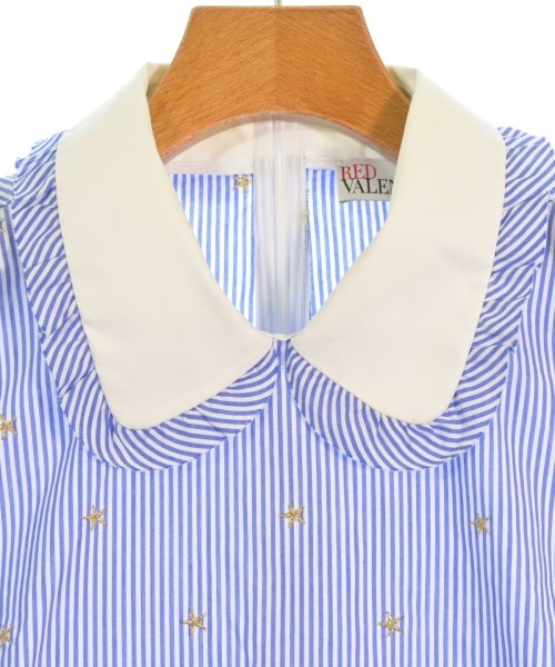 RED VALENTINO（ヴァレンティノレッド）ブラウス 青 サイズ:40(M位) レディース/2200713939101