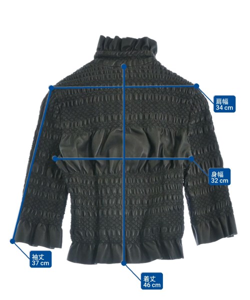 RED VALENTINO（ヴァレンティノレッド）ブルゾン 黒 サイズ:-(XS位) レディース/2200714498034