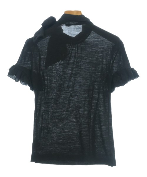RED VALENTINO（ヴァレンティノレッド）Tシャツ・カットソー 黒 サイズ:38(S位) レディース/2200714498041