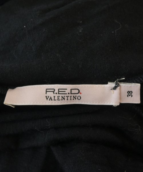 RED VALENTINO（ヴァレンティノレッド）Tシャツ・カットソー 黒 サイズ:38(S位) レディース/2200714498041