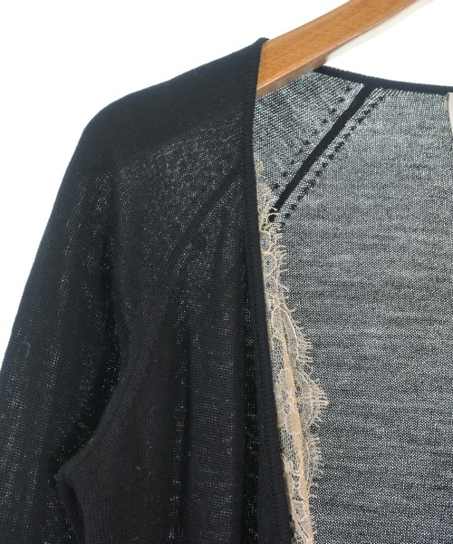 RED VALENTINO（ヴァレンティノレッド）カーディガン 黒 サイズ:-(S位) レディース/2200704416031