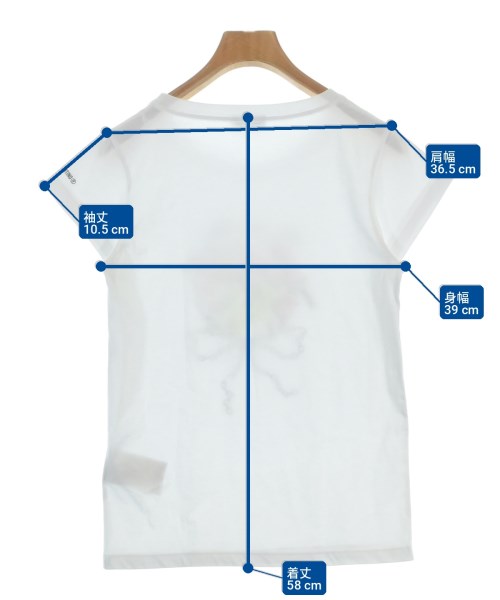 RED VALENTINO（ヴァレンティノレッド）Tシャツ・カットソー 白 サイズ:M レディース/2200704444034