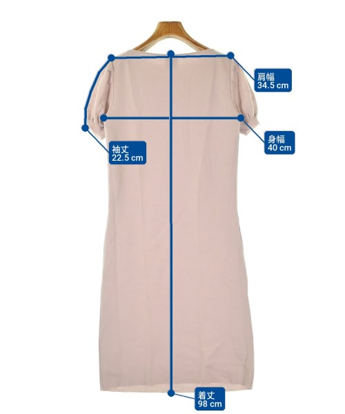 RED VALENTINO（ヴァレンティノレッド）ワンピース ピンク サイズ:M レディース/2200700154135