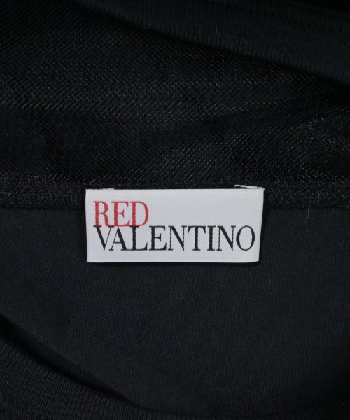RED VALENTINO（ヴァレンティノレッド）Tシャツ・カットソー 黒 サイズ:XS レディース/2200705829014