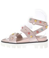 RED VALENTINO（ヴァレンティノレッド）サンダル ピンク サイズ:EU37(23.5cm位) レディース/2200707483535