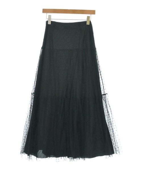 RED VALENTINO（ヴァレンティノレッド）ロング・マキシ丈スカート 黒 サイズ:38(S位) レディース/2200732144029