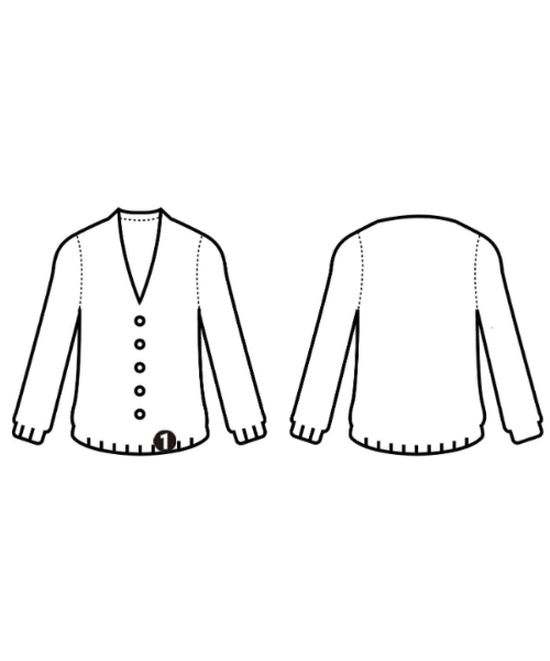 RED VALENTINO（ヴァレンティノレッド）ニット・セーター 黒 サイズ:-(M位) レディース/2200717859054