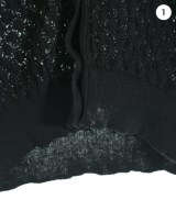 RED VALENTINO（ヴァレンティノレッド）ニット・セーター 黒 サイズ:-(M位) レディース/2200717859054
