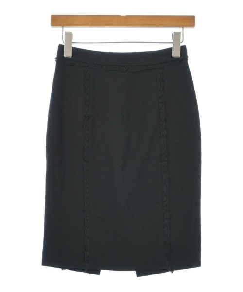 RED VALENTINO(ヴァレンティノレッド)ひざ丈スカート 黒 サイズ:38(S位)/2200683413175