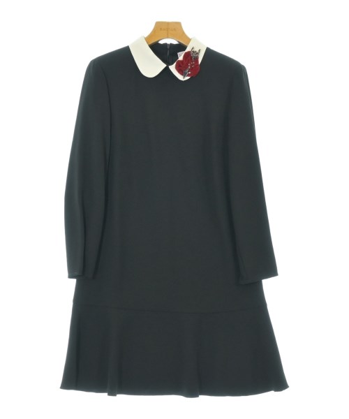 RED VALENTINO(ヴァレンティノレッド)ワンピース 黒 サイズ:38(S位)/2200682886024