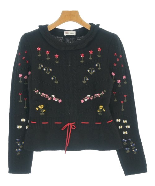 RED VALENTINO(ヴァレンティノレッド)ニット・セーター 黒 サイズ:-(S位)/2200682886352