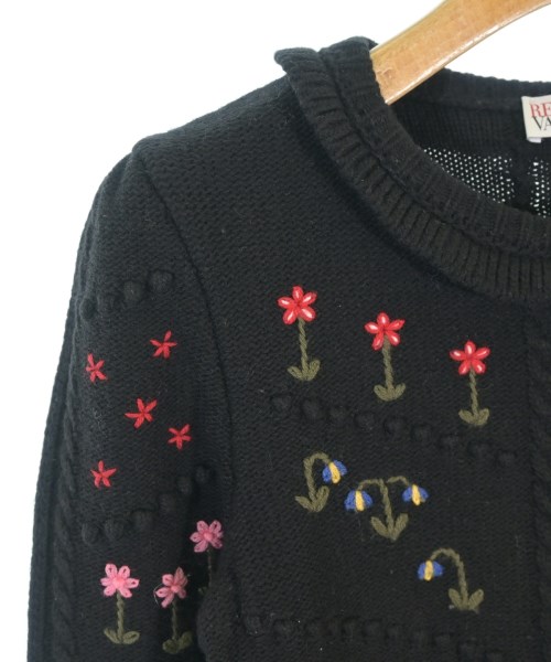 RED VALENTINO（ヴァレンティノレッド）ニット・セーター 黒 サイズ:-(S位) レディース/2200682886352