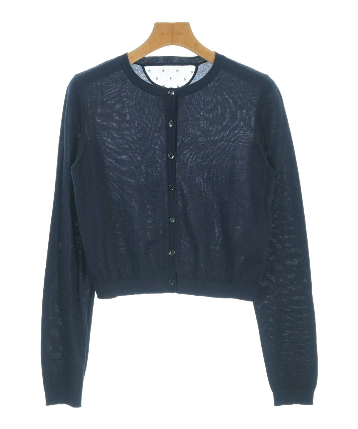 RED VALENTINO（ヴァレンティノレッド）カーディガン 紺 サイズ:XS