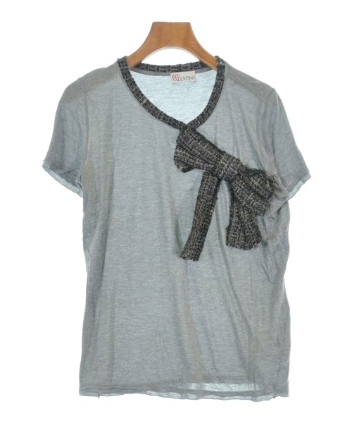 RED VALENTINO(ヴァレンティノレッド)Tシャツ・カットソー グレー サイズ:XS/2200686336044