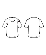 RED VALENTINO（ヴァレンティノレッド）Tシャツ・カットソー グレー サイズ:XS レディース/2200686336044