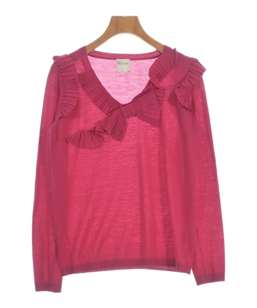 RED VALENTINO(ヴァレンティノレッド)ニット・セーター ピンク サイズ:-(L位)/2200687318186