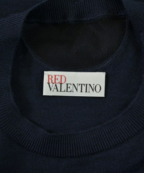 RED VALENTINO（ヴァレンティノレッド）ニット・セーター 紺 サイズ:XS レディース/2200689984129