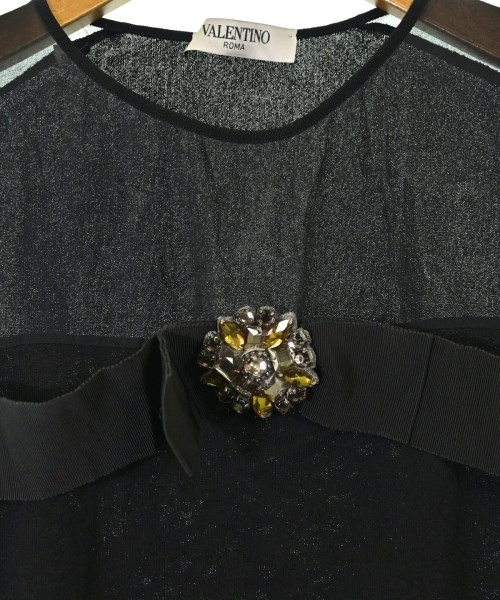 VALENTINO ROMA（ヴァレンティノローマ）ベスト/ノースリーブ 黒 サイズ:40(M位) レディース/2200653887609