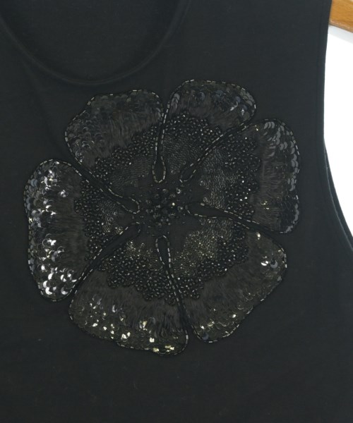 VALENTINO ROMA（ヴァレンティノローマ）タンクトップ 黒 サイズ:M レディース/2200681994140