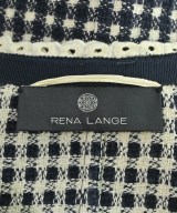 RENA LANGE（レナ　ランゲ）ノーカラージャケット 紺 サイズ:44(L位) レディース/2200606354028